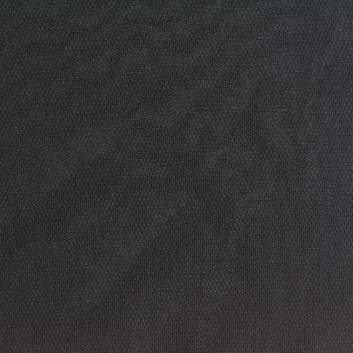 100% Polyester Birdseye Knit Fabric, 165 gsm — Black