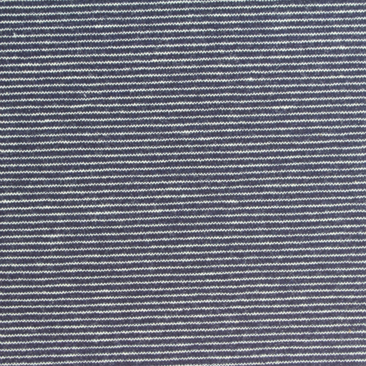 White Horizontal-Stripe Denim, Cotton