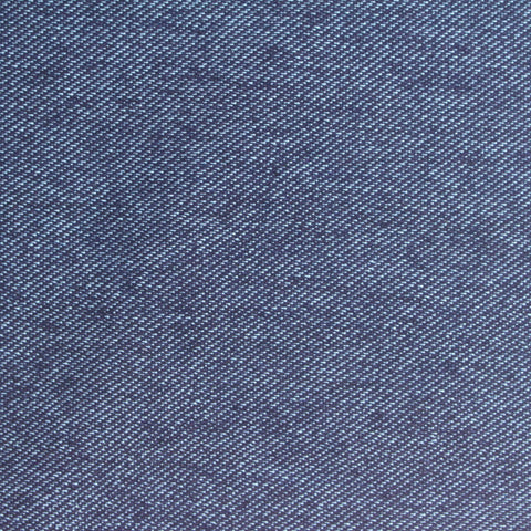 Cotton Polyester Stretch Denim Fabric, 275 gsm, 160 cm — Blue