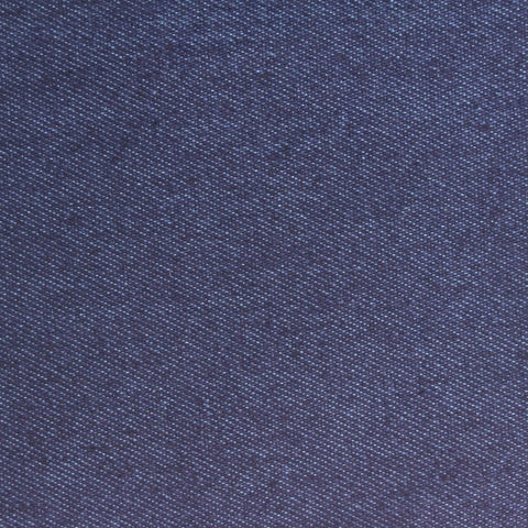 Cotton Polyester Stretch Denim Fabric, 290 gsm, 150 cm — Navy