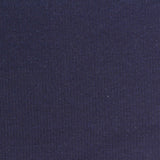 Cotton Stretch Rib Knit Fabric, 340 gsm, 120 cm — Navy