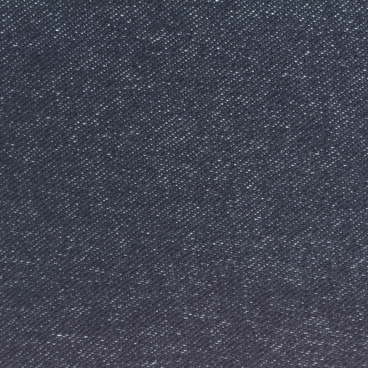 Yarn-Dyed Cotton Polyester Stretch Denim Fabric, 390 gsm, 162 cm — Navy
