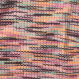 100% Stretch Rib Knit Fabric, 230 gsm, 152 cm — Multi