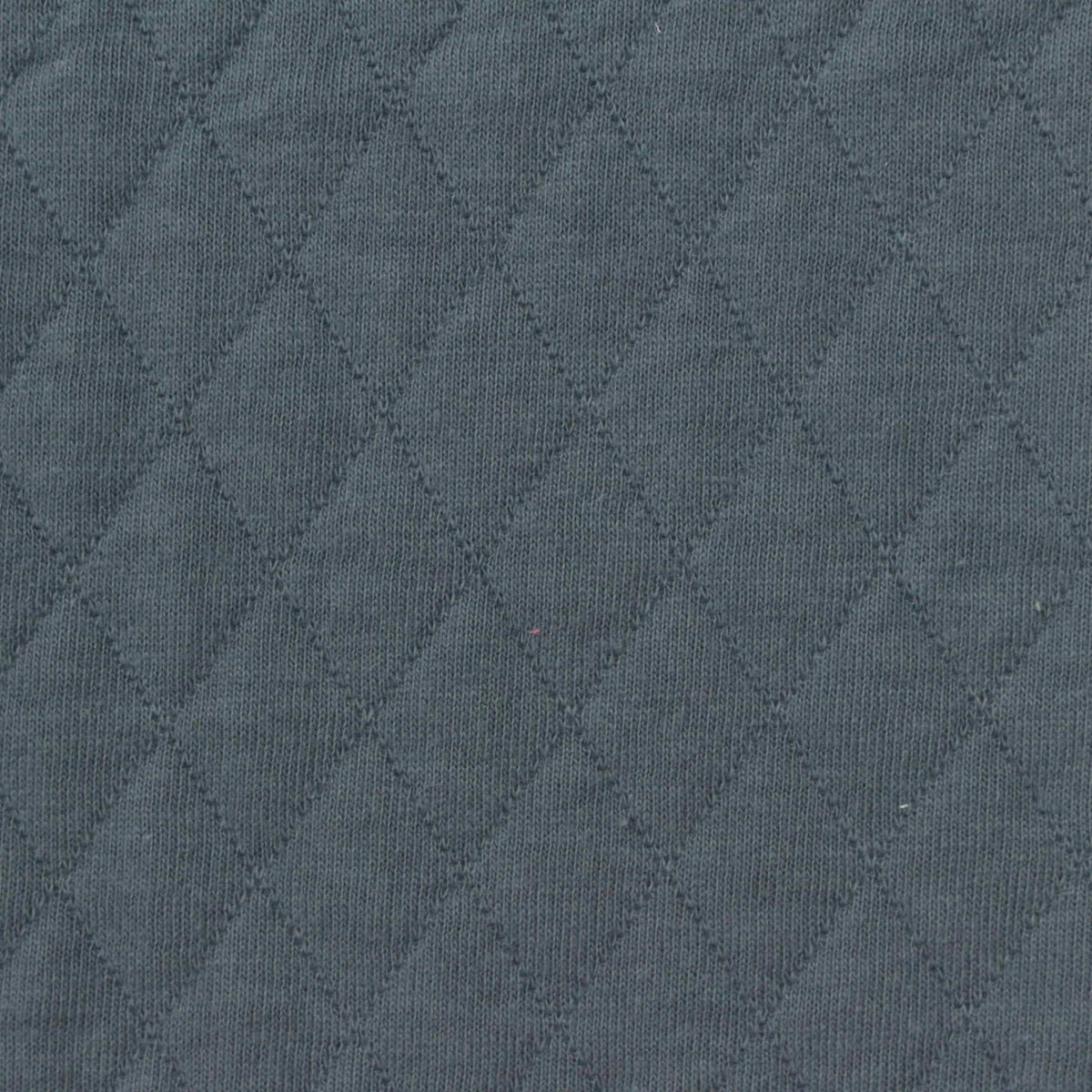 Jacquard Polyester Cotton Knit Fabric, 280 gsm, 152 cm — Grey