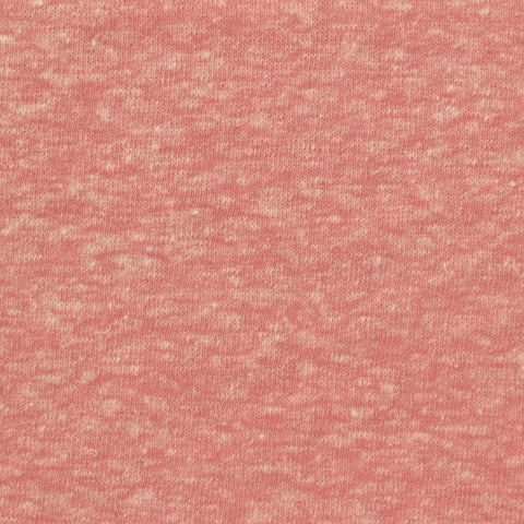 Pink Marl Jersey Knit, Linen-Poly