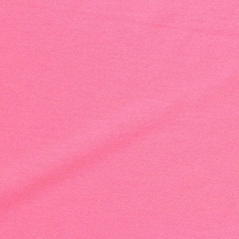 Polyester Stretch Jersey Knit Fabric, 240 gsm, 152 cm — Pink