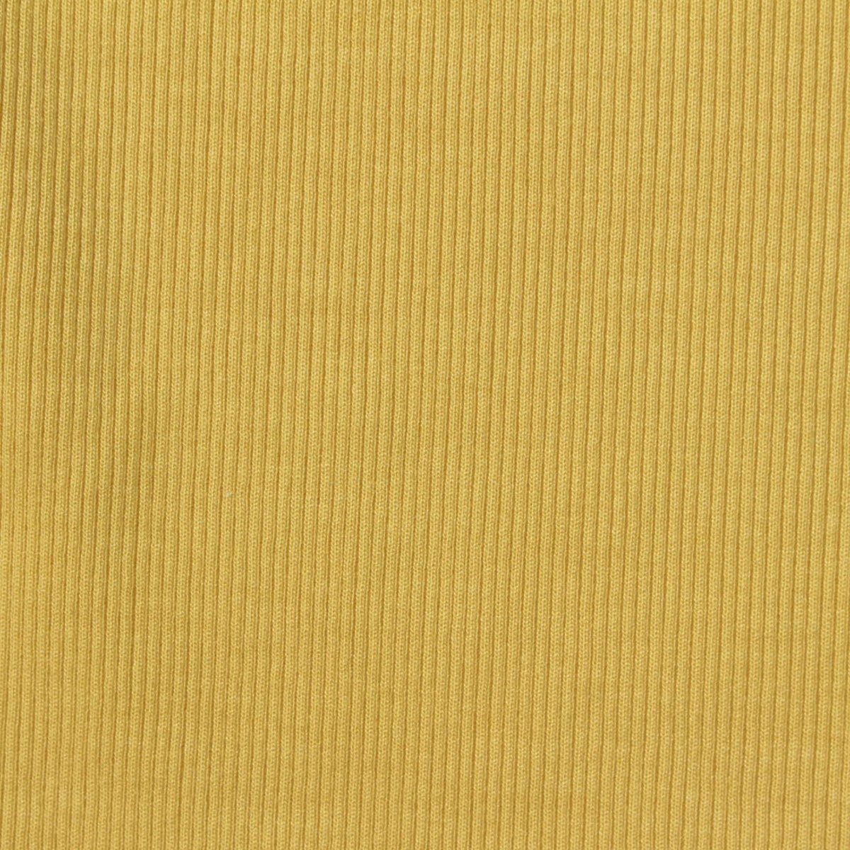 Modal Tencel Lyocell Stretch Rib Knit Fabric, 400 gsm, 124 cm — Yellow