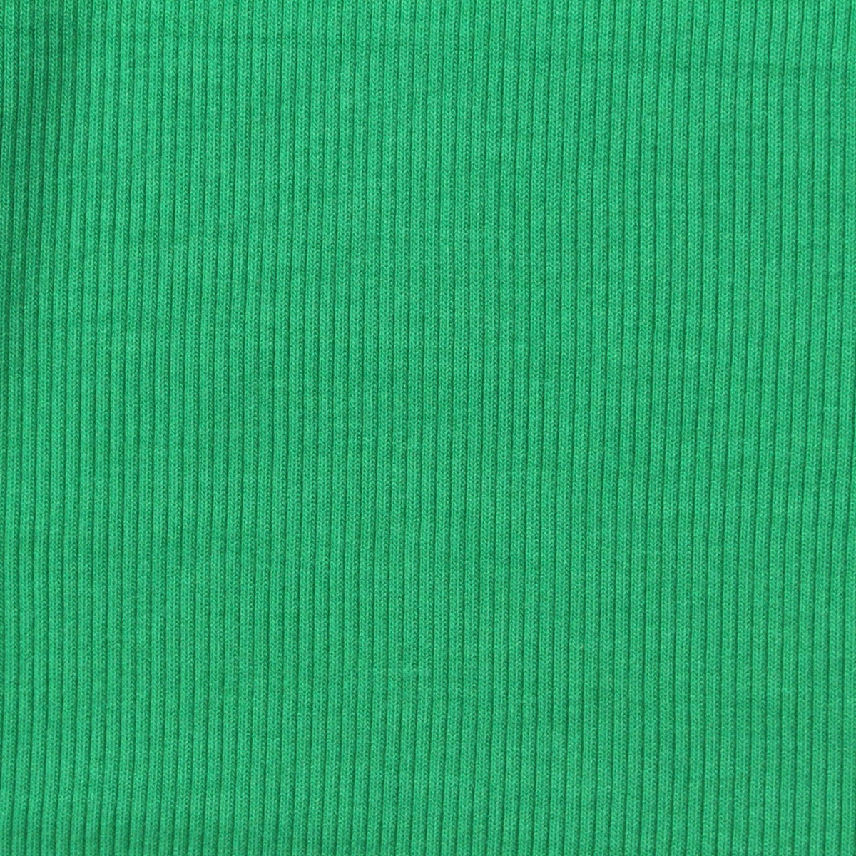 Green Ribbed Rib Knit, Modal-Tencel Lyocell