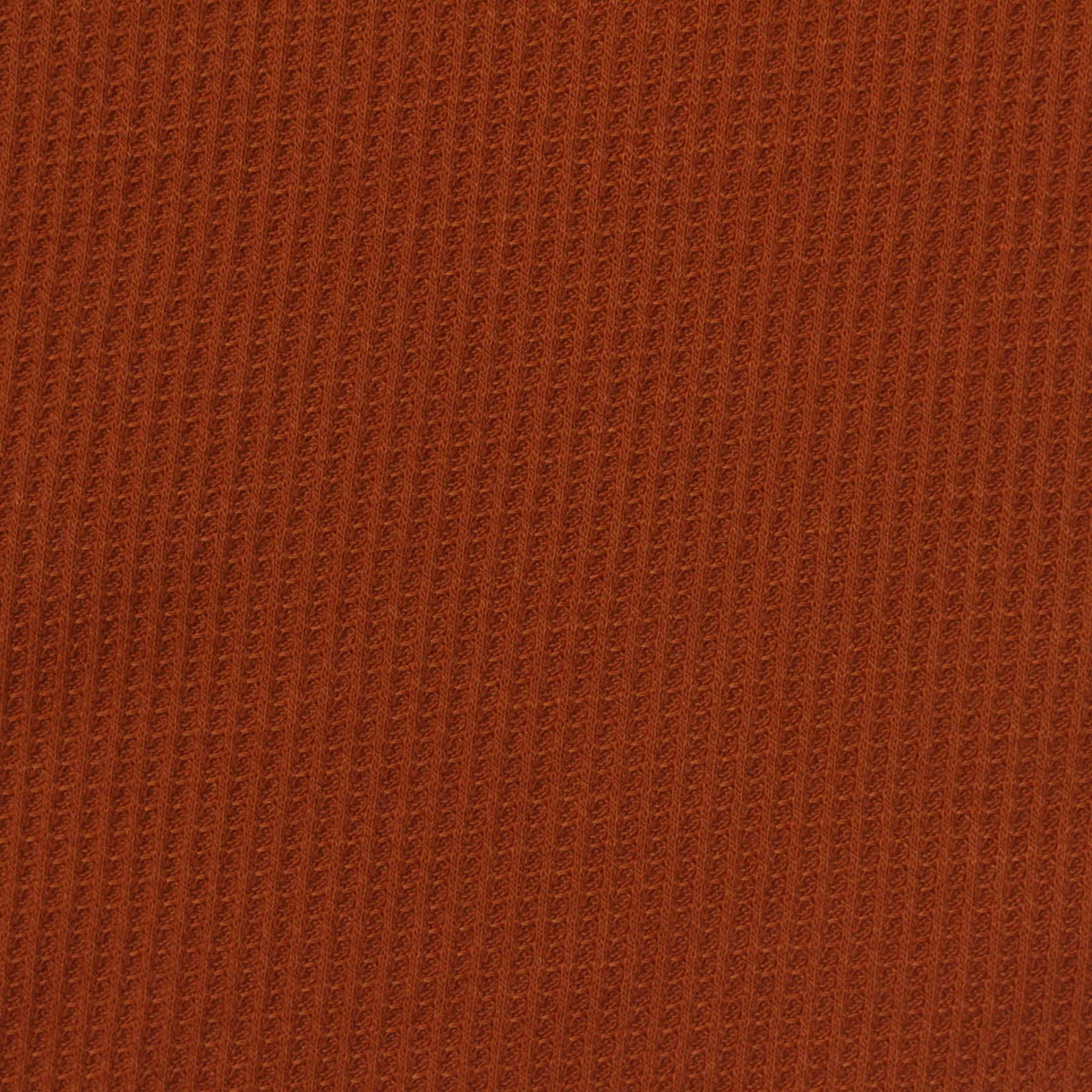 Polyester Viscose Stretch Waffle Knit Fabric, 190 gsm, 160 cm — Brown