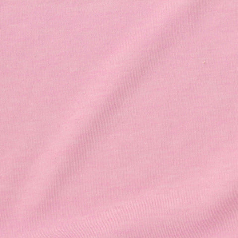 Cotton Polyester Jersey Knit Fabric, 140 gsm, 173 cm — Pink