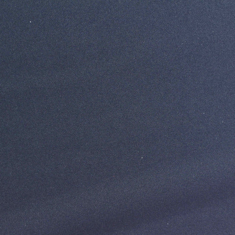 Brushed Nylon Stretch Interlock Knit Fabric, 265 gsm, 160 cm — Navy