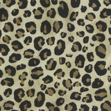 Black Leopard Knit, Nylon-Spandex
