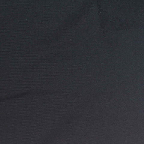 Nylon Stretch Warp Knit Fabric, 130 gsm, 160 cm — Black