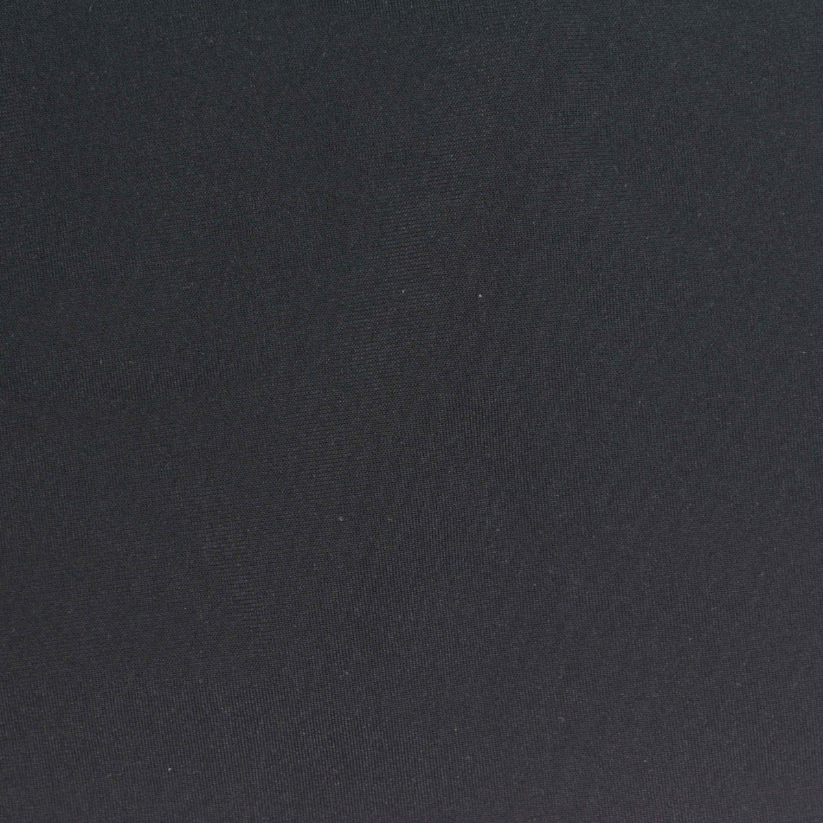 Brushed Polyester Stretch Warp Knit Fabric, 220 gsm, 152 cm — Black