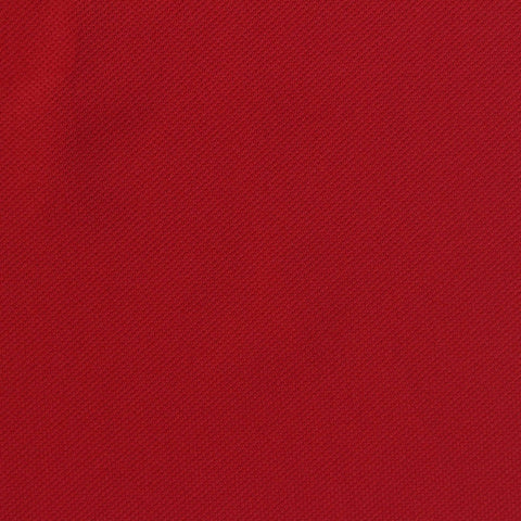 Nylon Stretch Piqué Knit Fabric, 195 gsm, 190 cm — Red