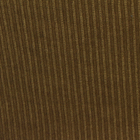Brown Ribbed Sherpa Fleece, Polyester