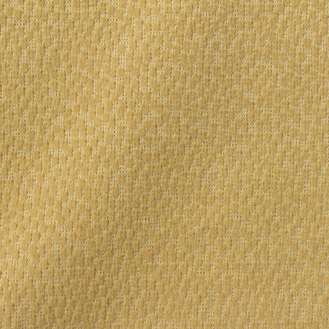 100% Polyester Knit Fabric, 410 gsm, 166 cm — Yellow