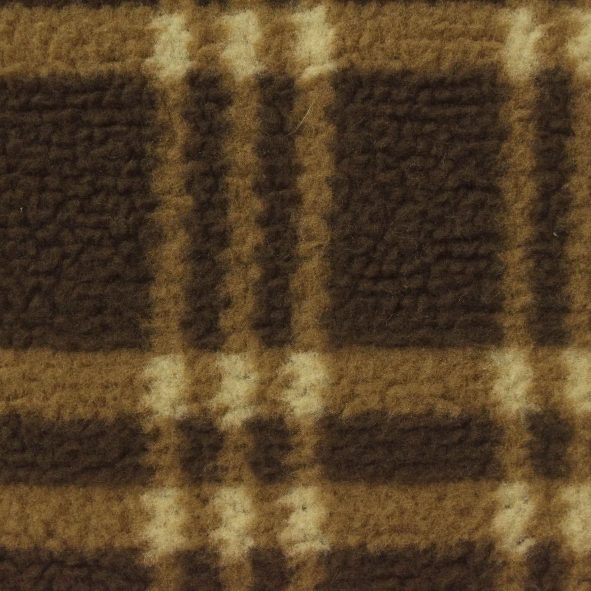 100% Polyester Knit Fabric, 350 gsm, 164 cm — Brown