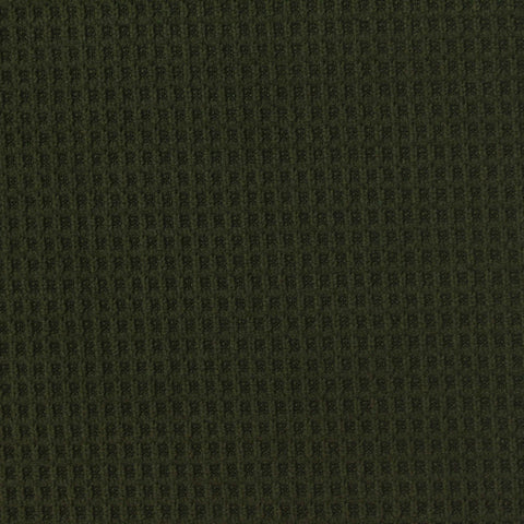 Dark Green Textured Knit, Polyester