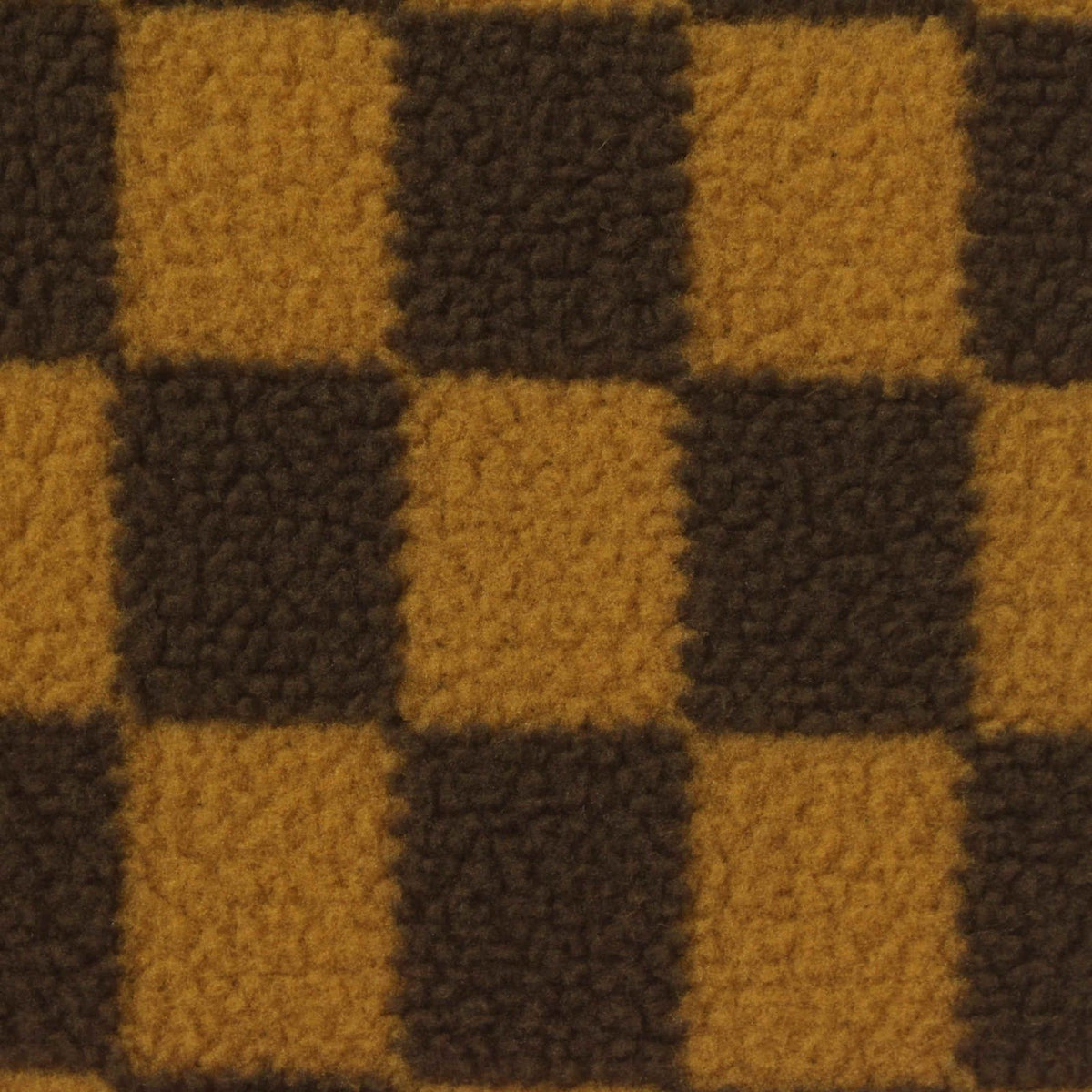 100% Polyester Knit Fabric, 390 gsm, 176 cm — Brown