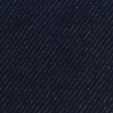 Polyester Cotton Denim Fabric, 480 gsm, 166 cm — Navy