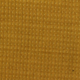 Mustard Subtle-Grid Knit, Polyester