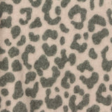 Grey Leopard Chunky Knit, Poly-Viscose