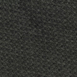 Black Textured Waffle Knit, Poly-Viscose