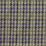 Beige Houndstooth Jacquard, Polyester
