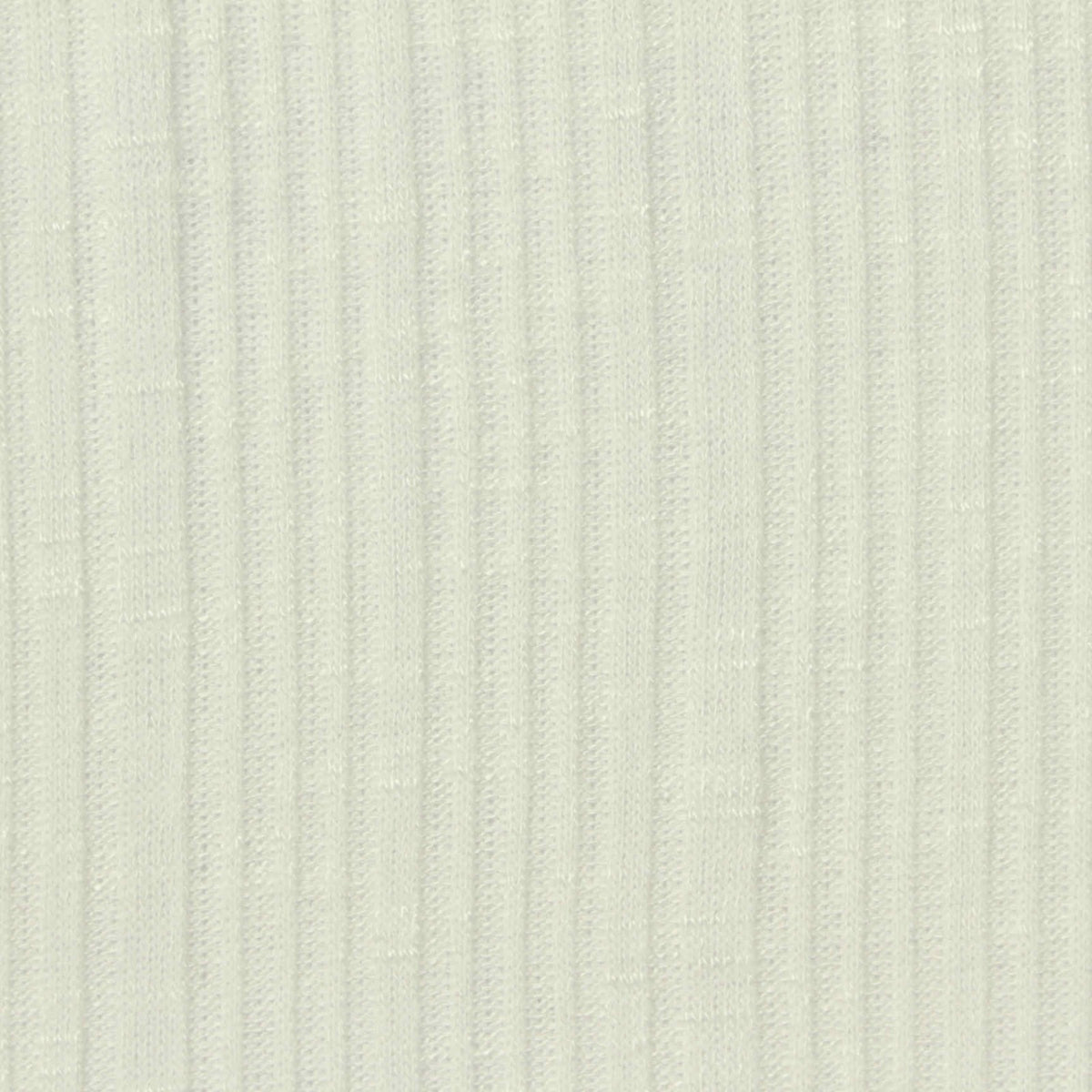 Off-White Ribbed Rib Knit, Poly-Viscose