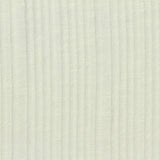 Polyester Viscose Stretch Rib Knit Fabric, 250 gsm, 140 cm — White