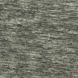 Heather Grey Marl Interlock Knit, Viscose-Poly