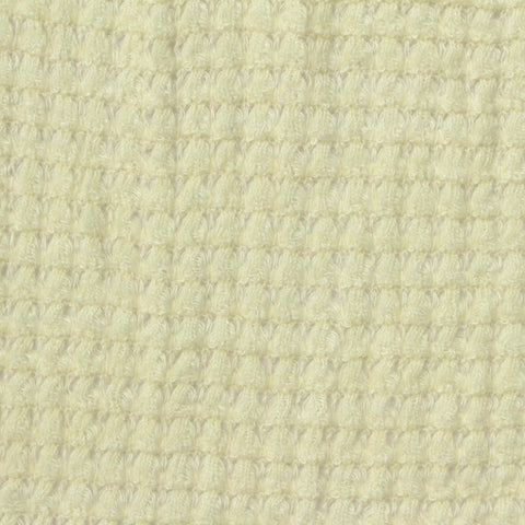 Pale Cream Textured Chunky Knit, Poly-Viscose