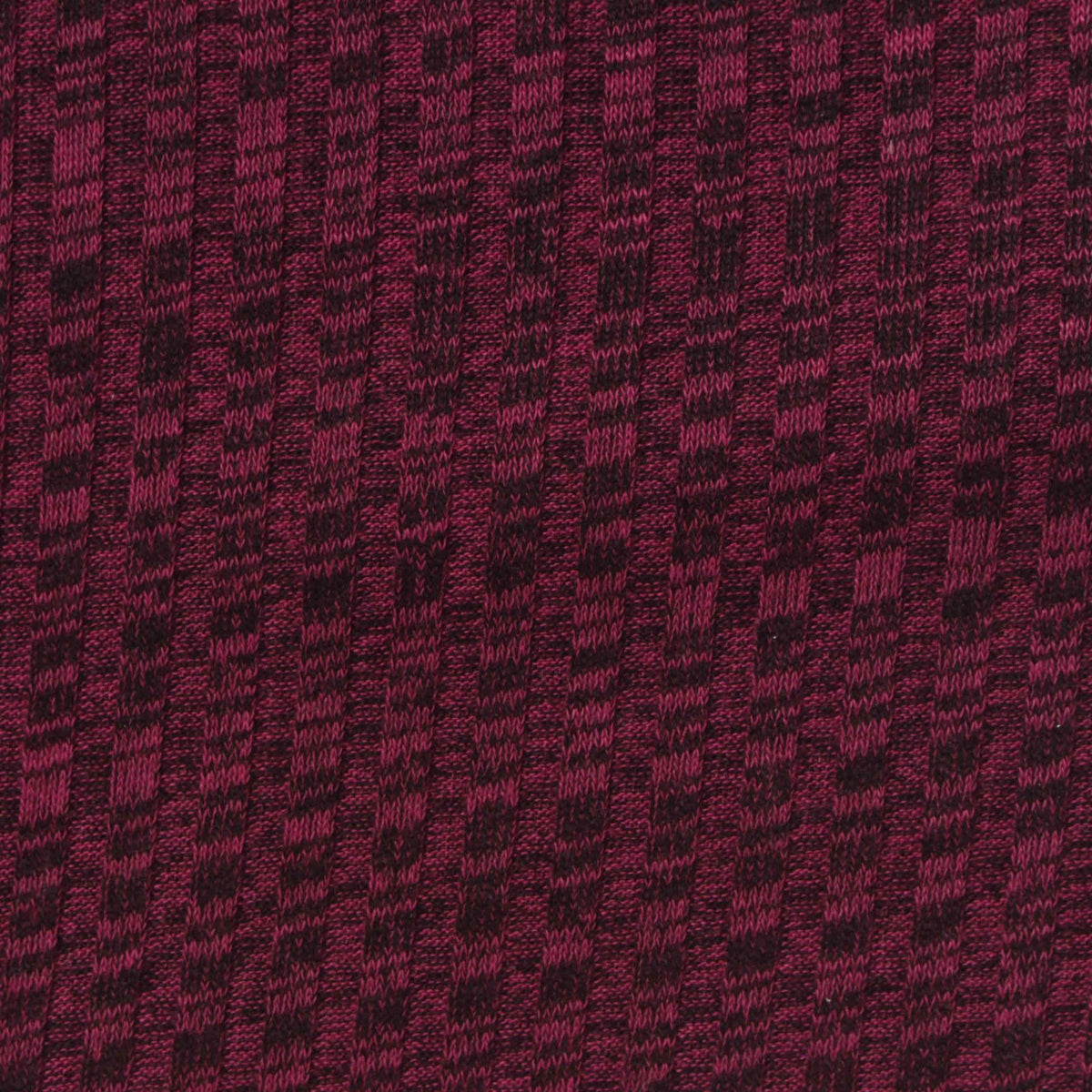 Deep Burgundy Textured Rib Knit, Polyester