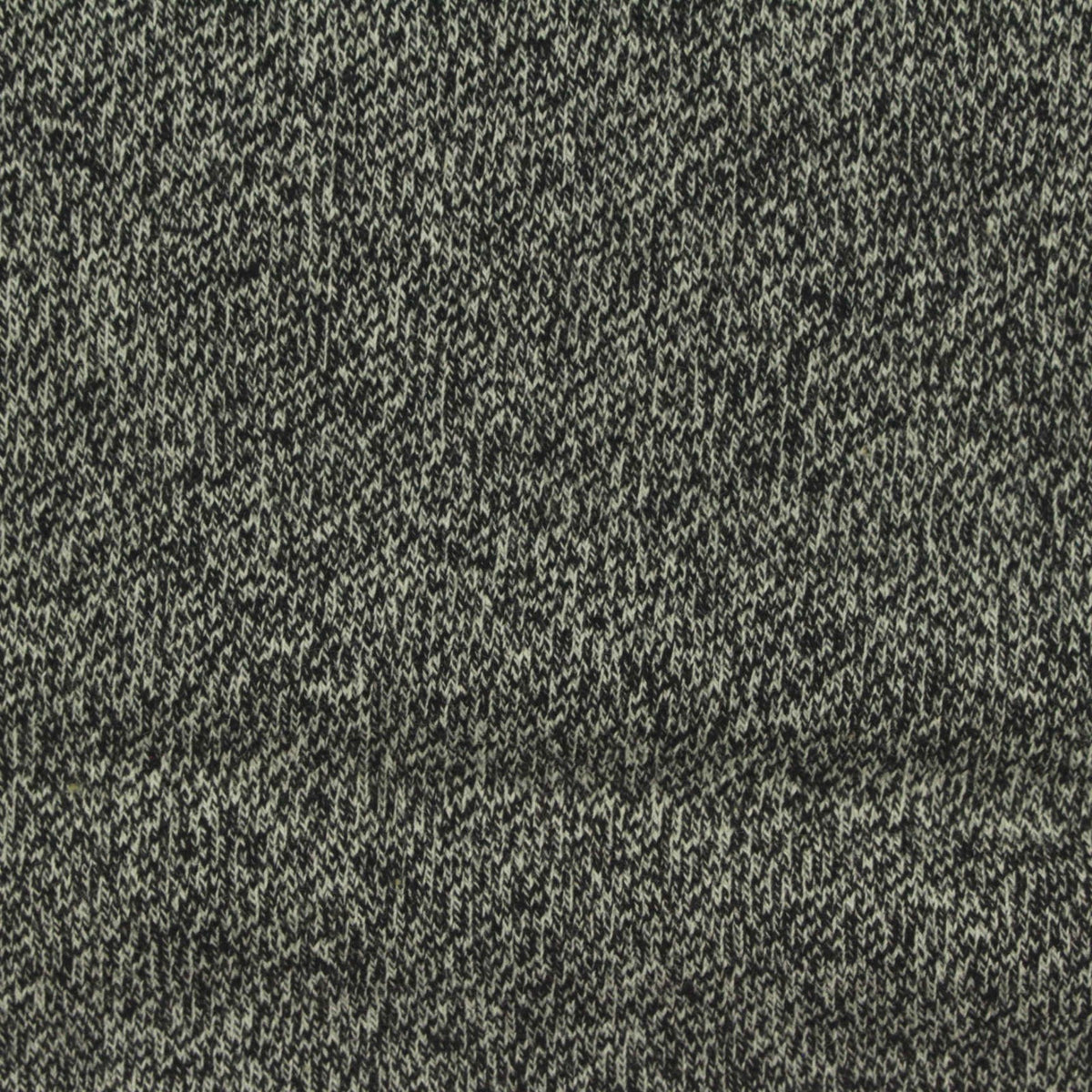 Dark Grey Marl Jersey Knit, Cotton-Poly
