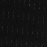 White Pinstripes Interlock Knit, Polyester