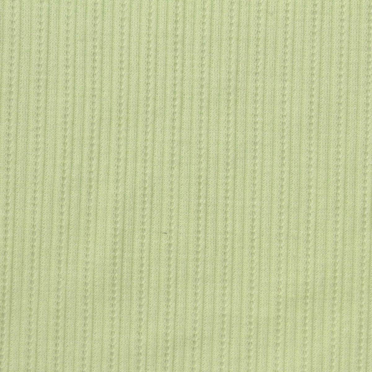 Light Green Ribbed Rib Knit, Poly-Viscose