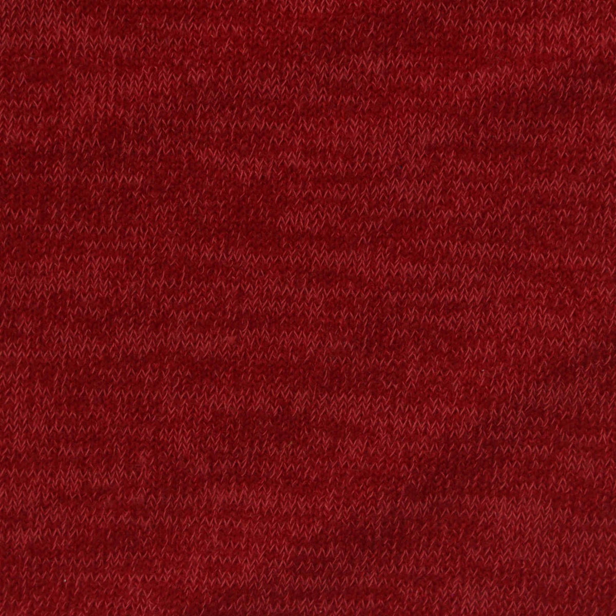 Deep Red Heather Chunky Knit, Polyester