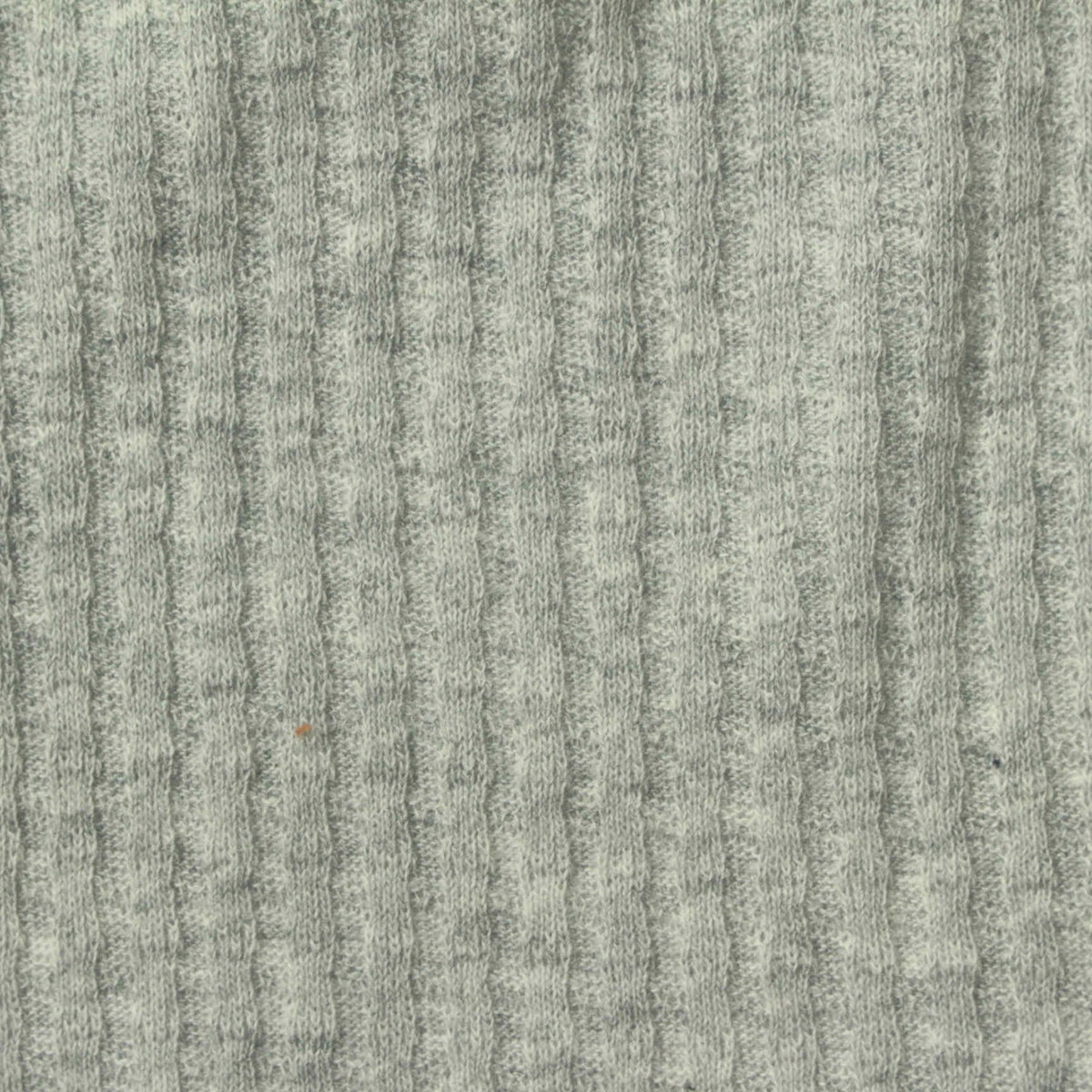 Cotton Polyester Rib Knit Fabric, 180 gsm, 170 cm — Grey