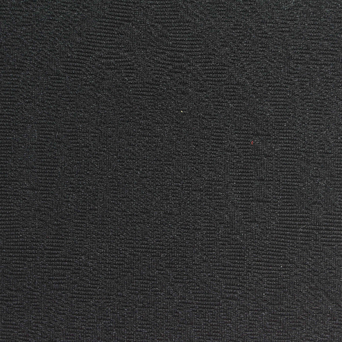 Black Textured Interlock Knit, Polyester