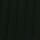 Viscose Polyester Blend Stretch Rib Knit Fabric, 300 gsm, 160 cm — Green
