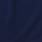 Polyester Viscose Piqué Knit Fabric, 260 gsm, 170 cm — Navy