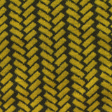 Mustard Herringbone Jacquard, Polyester