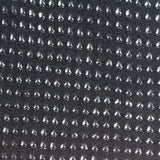 Black Openwork Chunky Knit, Polyester