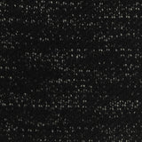 Black Flecks Chunky Knit, Poly-Cotton