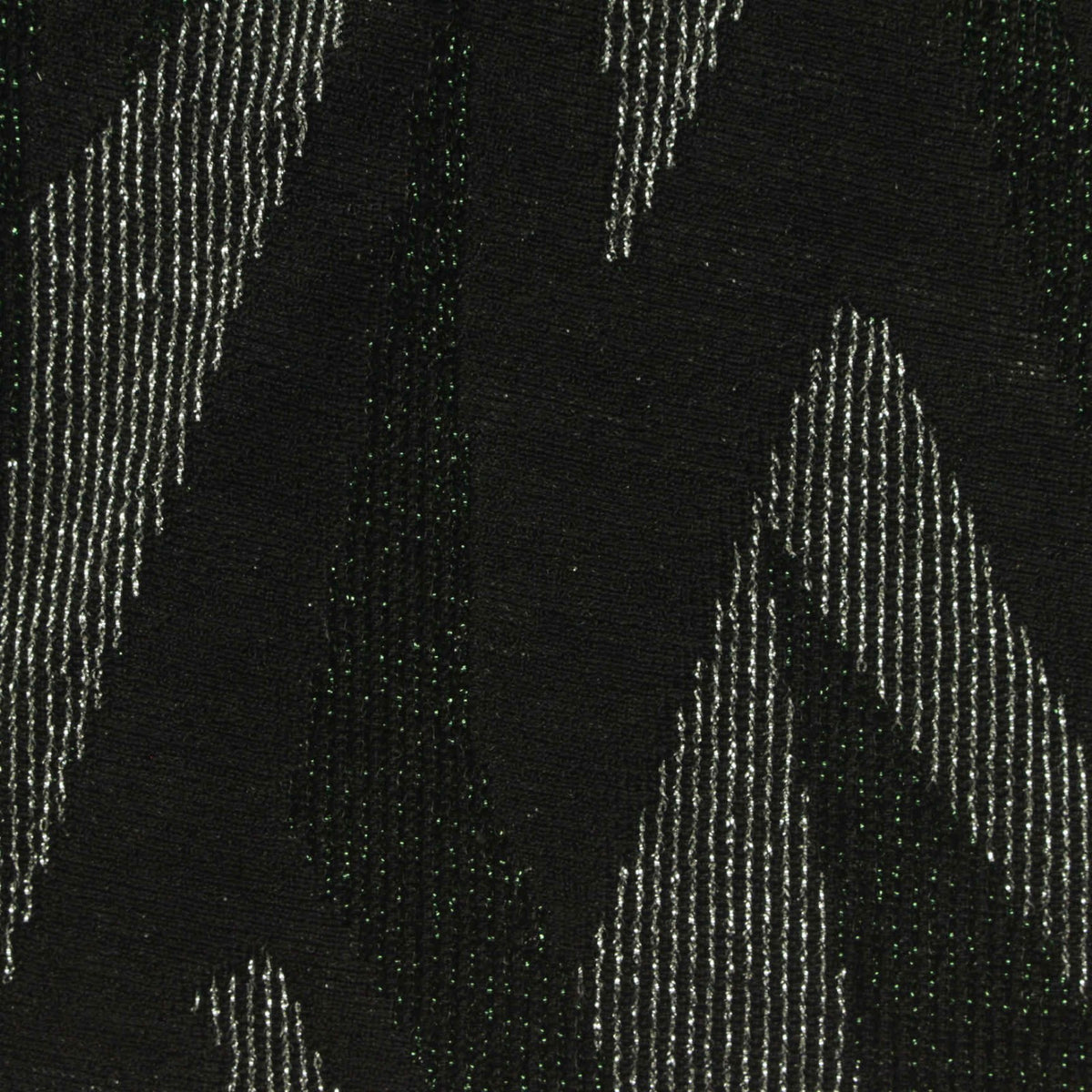 Silver Abstract Jacquard, Poly-Metallic