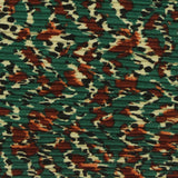 Green Abstract-Camo Jersey Knit, Polyester