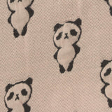 Jacquard Polyester Cotton Stretch Knit Fabric, 340 gsm, 165 cm — Beige