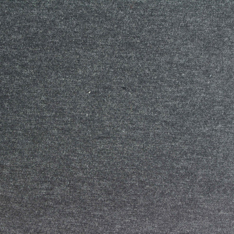 Charcoal Marl Ponte Knit, Cotton