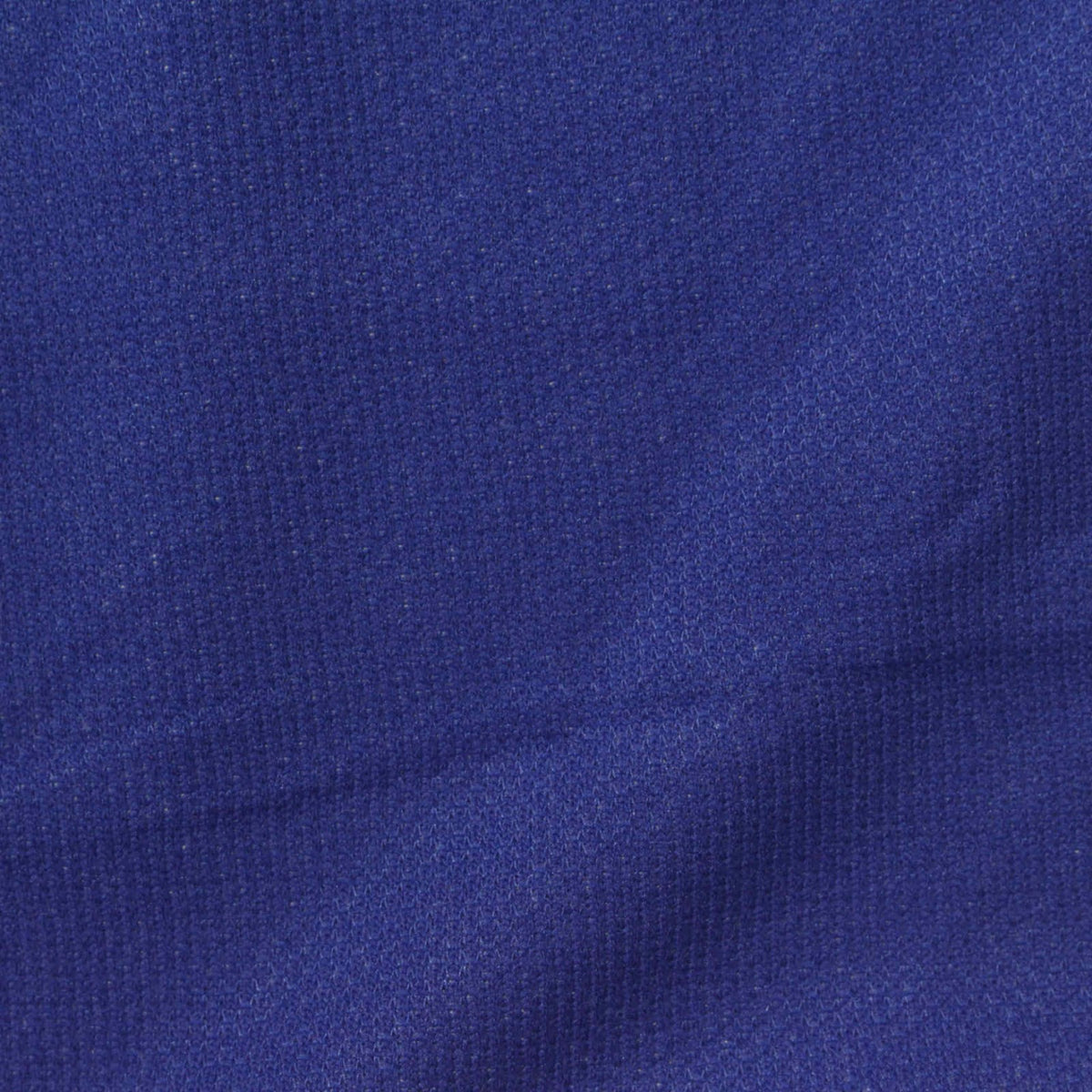 Royal Blue Textured Interlock Knit, Poly-Cotton